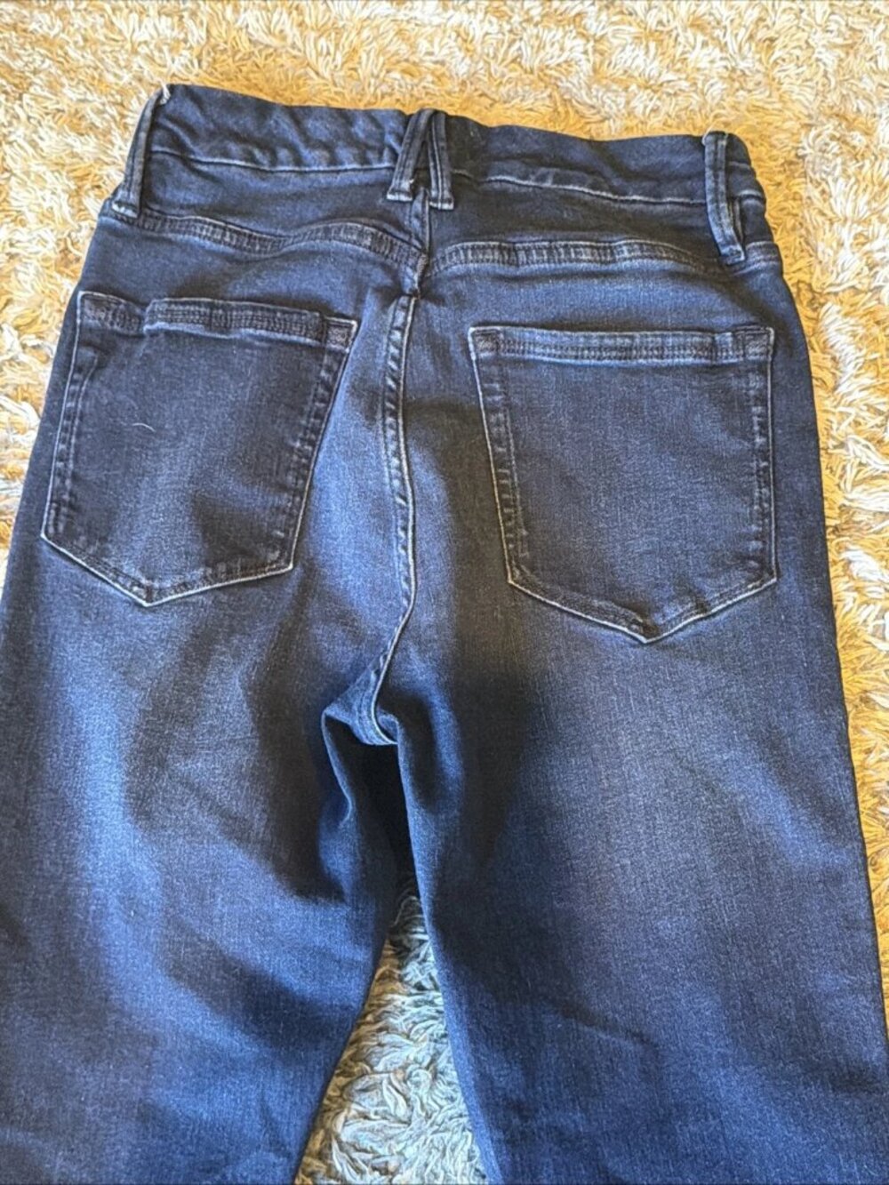 GOOD AMERICAN Skinny Dark Wash Stretch Jeans Women’s 4/27 - Picture 7 of 8